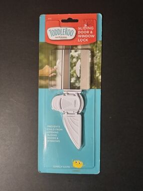 ToddleRoo Sliding Door and Window Lock - Prevents Child from Opening Doors  NEW